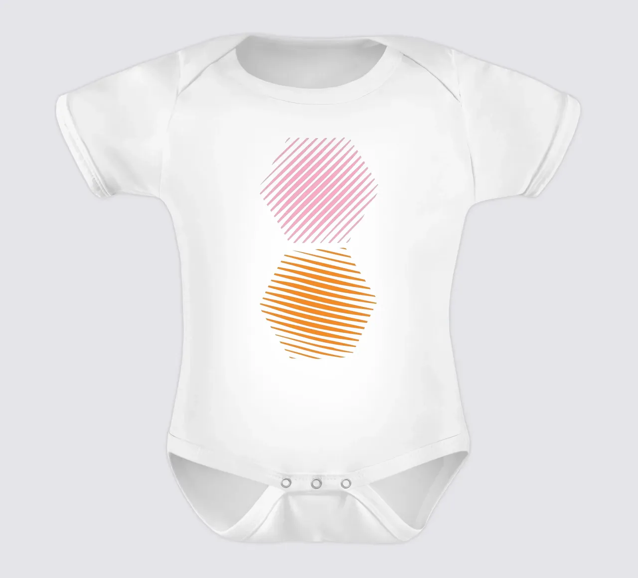 Passi body neonato maniche corte da Rose Beck Art