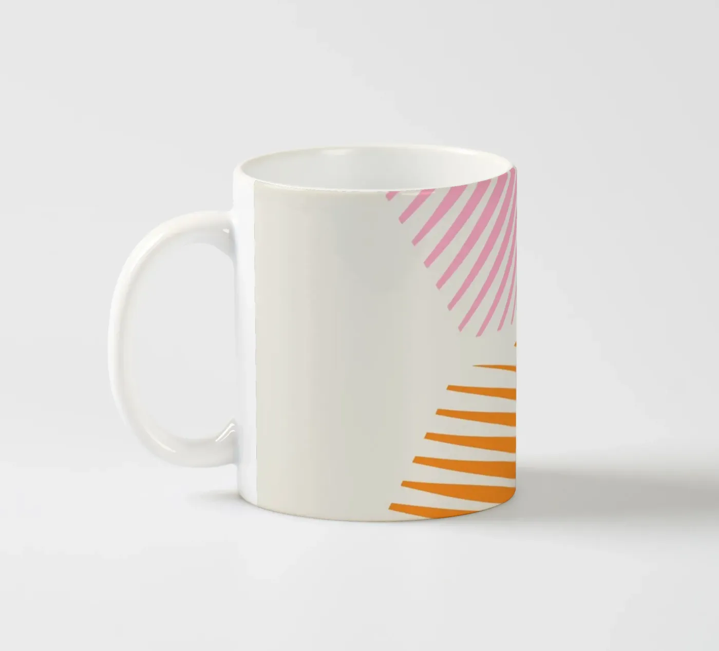 Steps ceramic mug by Rose Beck Art