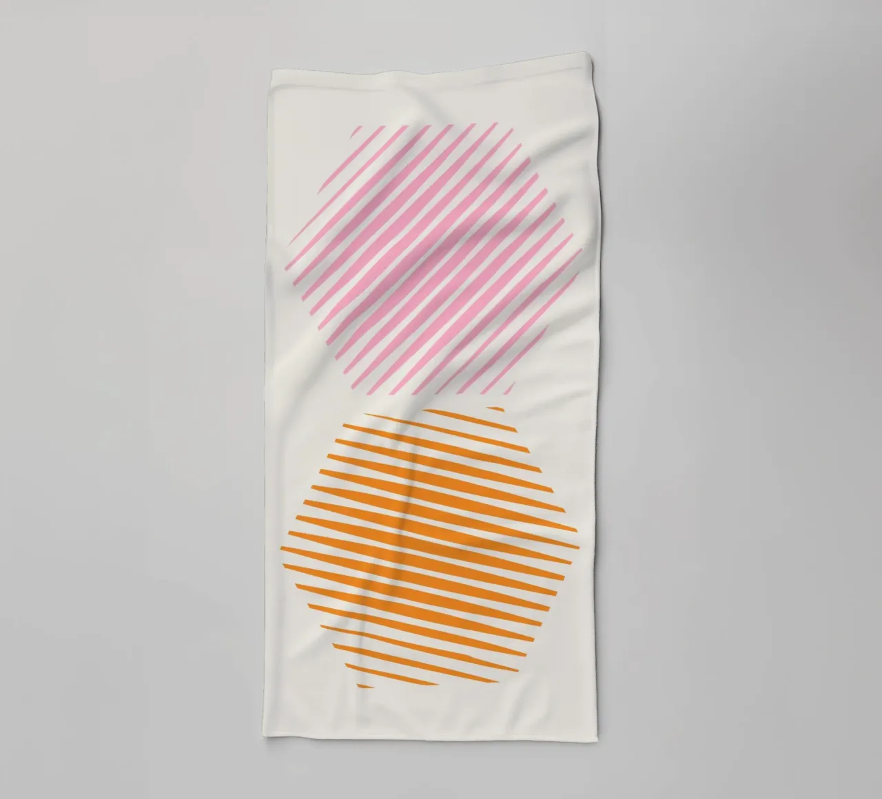 Steps towel by Rose Beck Art