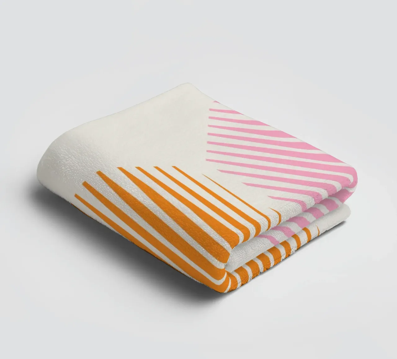 Steps towel by Rose Beck Art