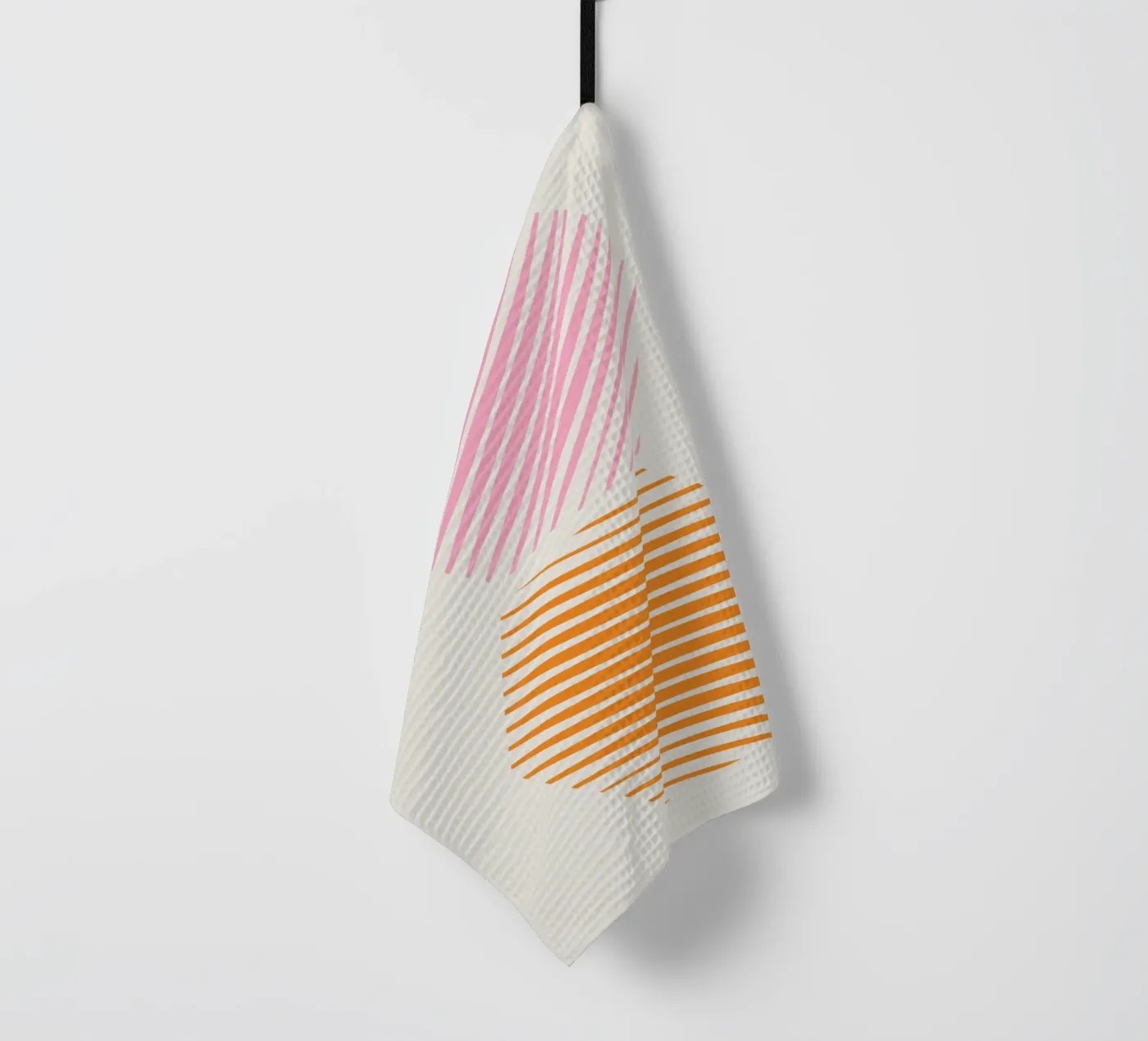 Steps tea towel by Rose Beck Art