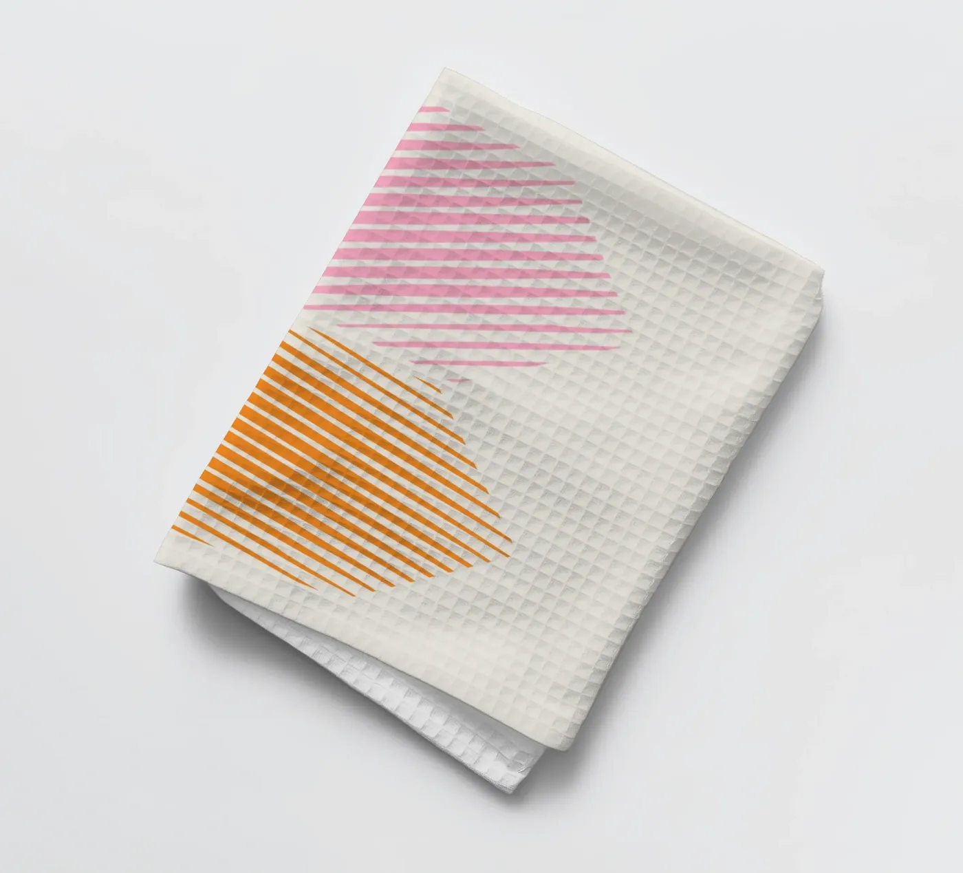 Steps tea towel by Rose Beck Art