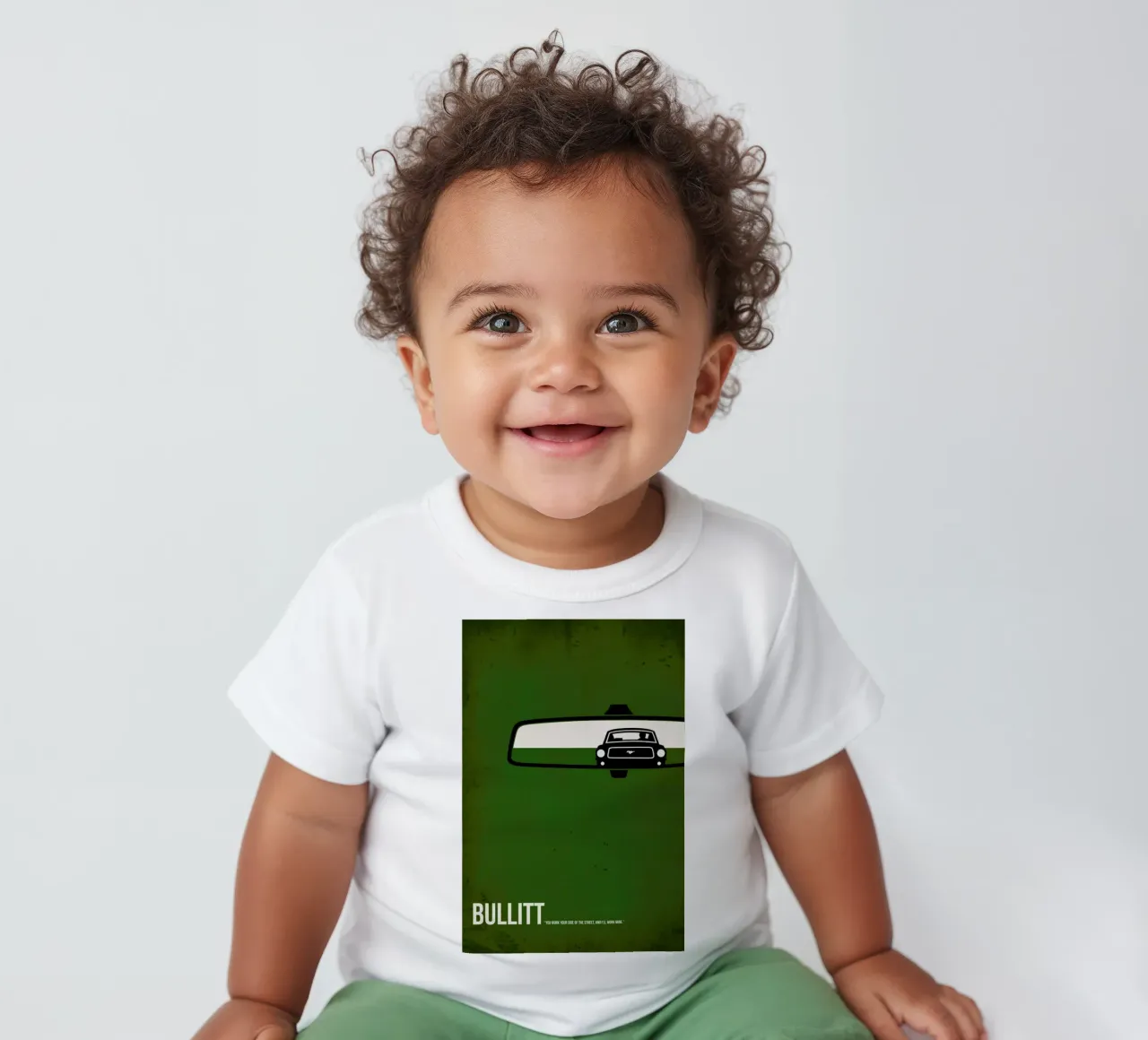 Bullitt baby t-shirt by Naxart