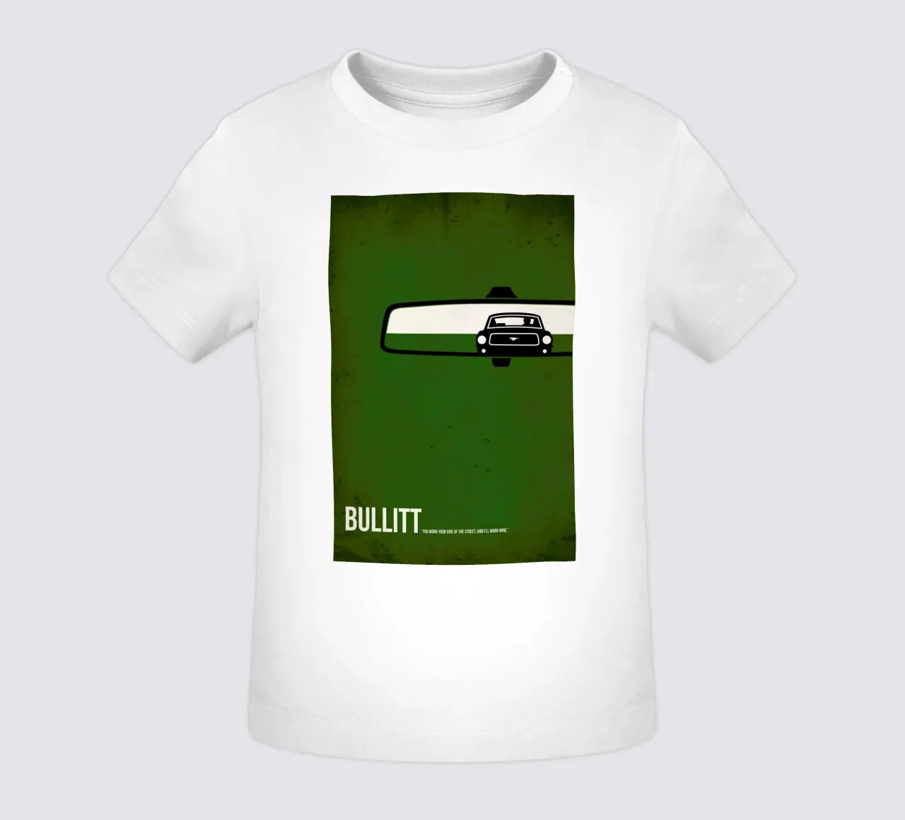 Bullitt baby t-shirt by Naxart