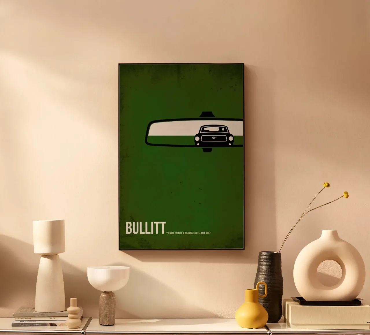 Bullitt plexiglass da Naxart