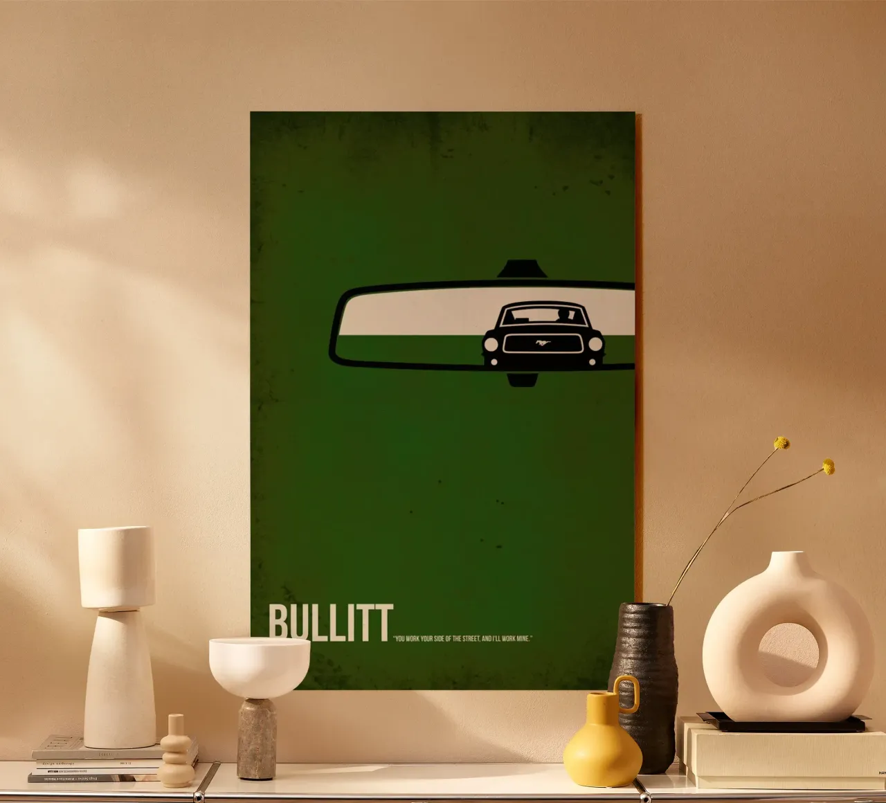 Bullitt plexiglass da Naxart