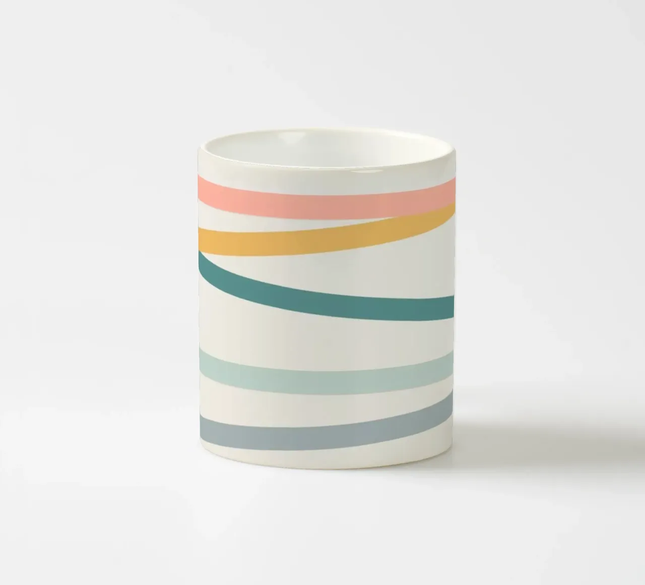 Bastoni tazza in ceramica da Rose Beck Art