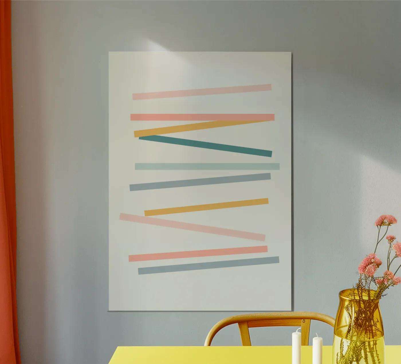 Sticks poster by Rose Beck Art