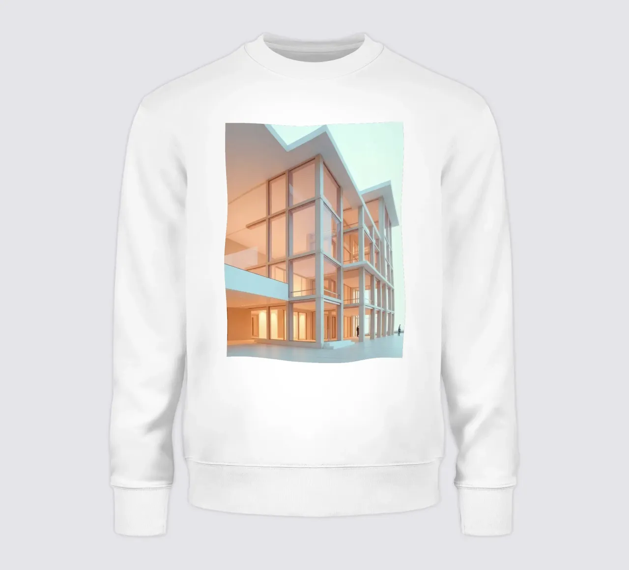 Conception architecturale moderne avec des espaces ouverts spacieux et sweat de DesignDoodle