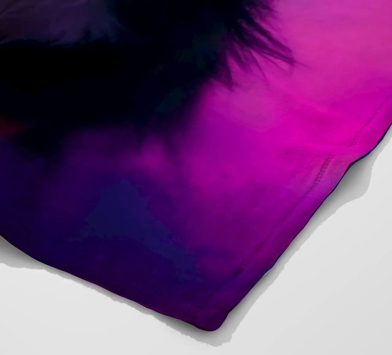 The colorful Bernese Mountain Dog #25 fleece blanket by Yumis.Beargang.and.Me