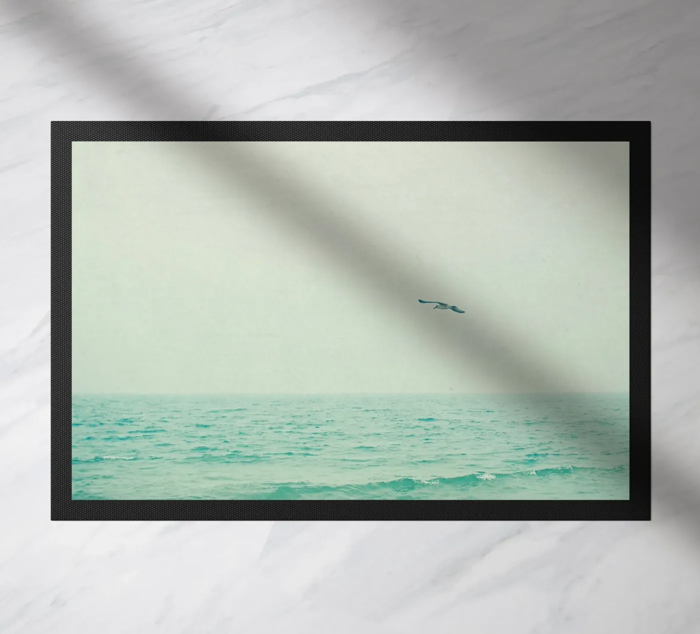 Lone Bird doormat by Cassia Beck Photography