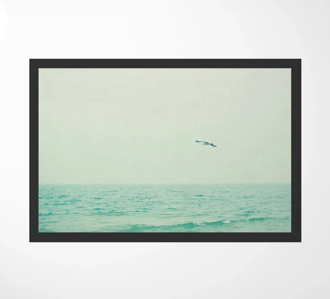 Lone Bird doormat by Cassia Beck Photography