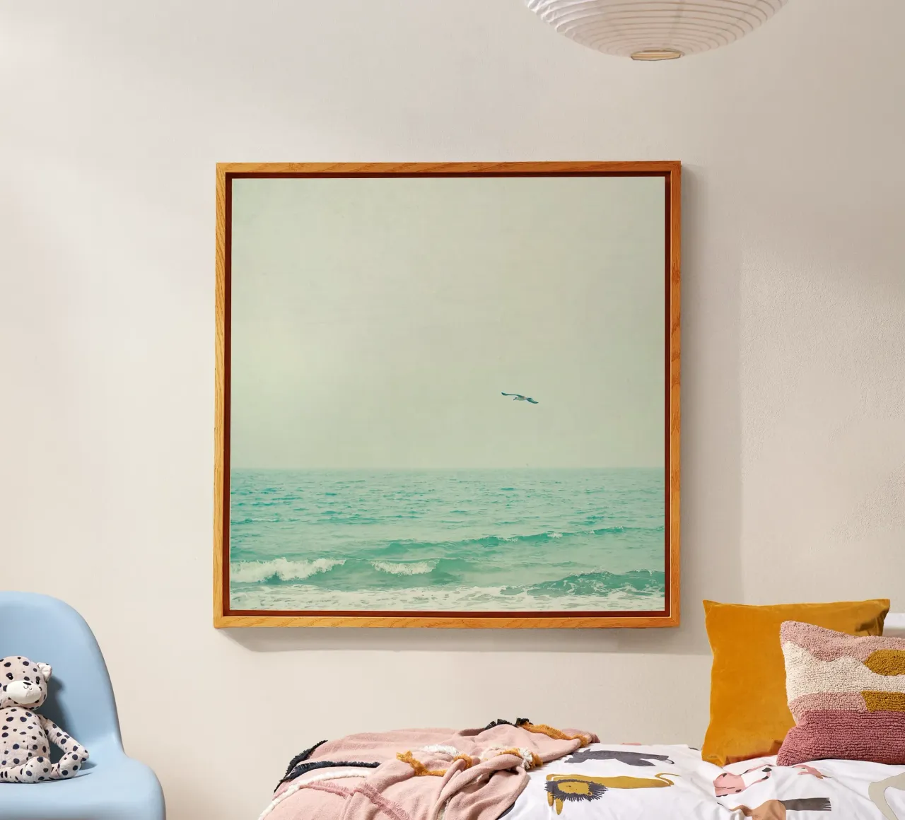 Oiseau solitaire plexiglas de Cassia Beck Photography