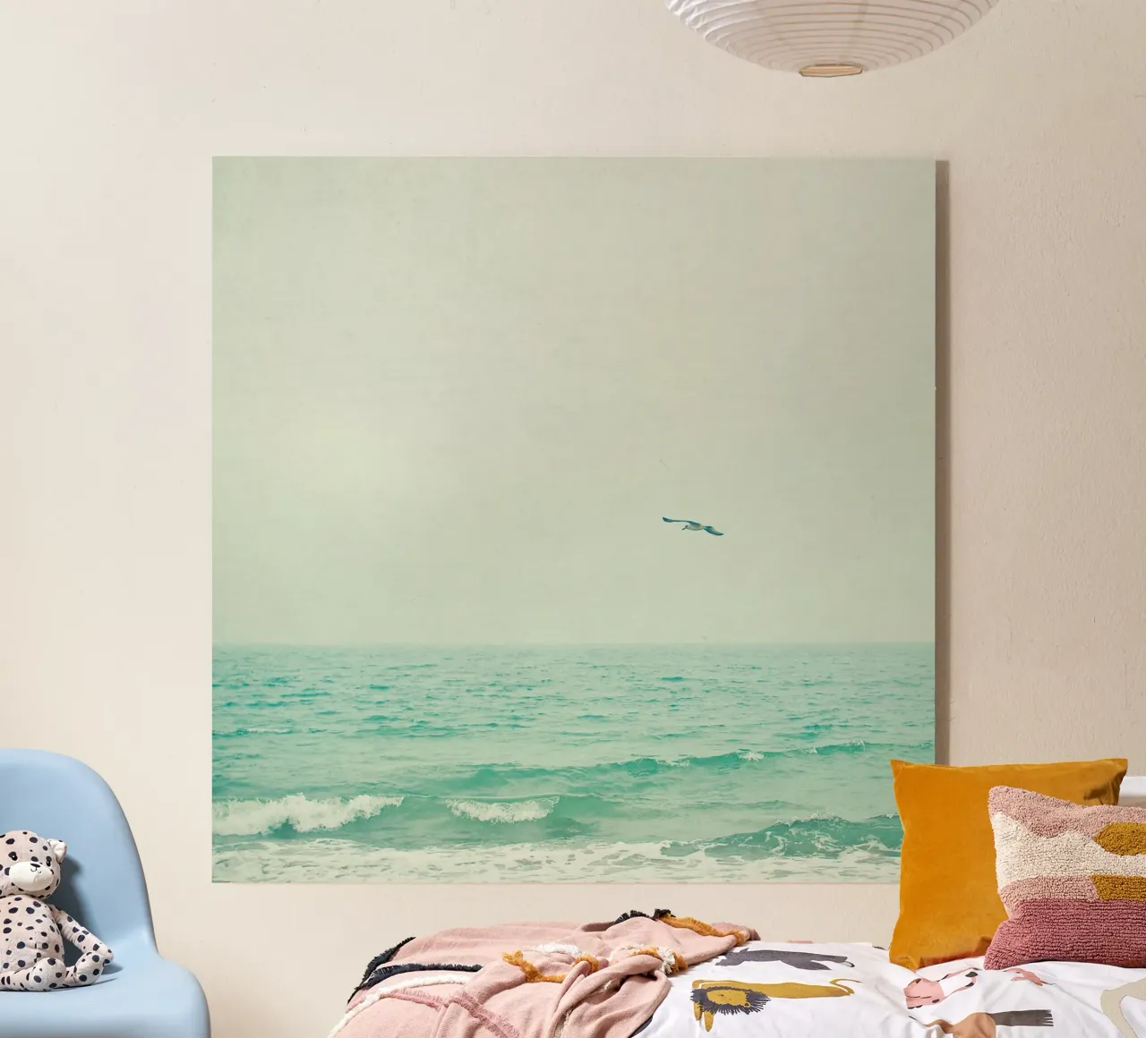 Oiseau solitaire plexiglas de Cassia Beck Photography