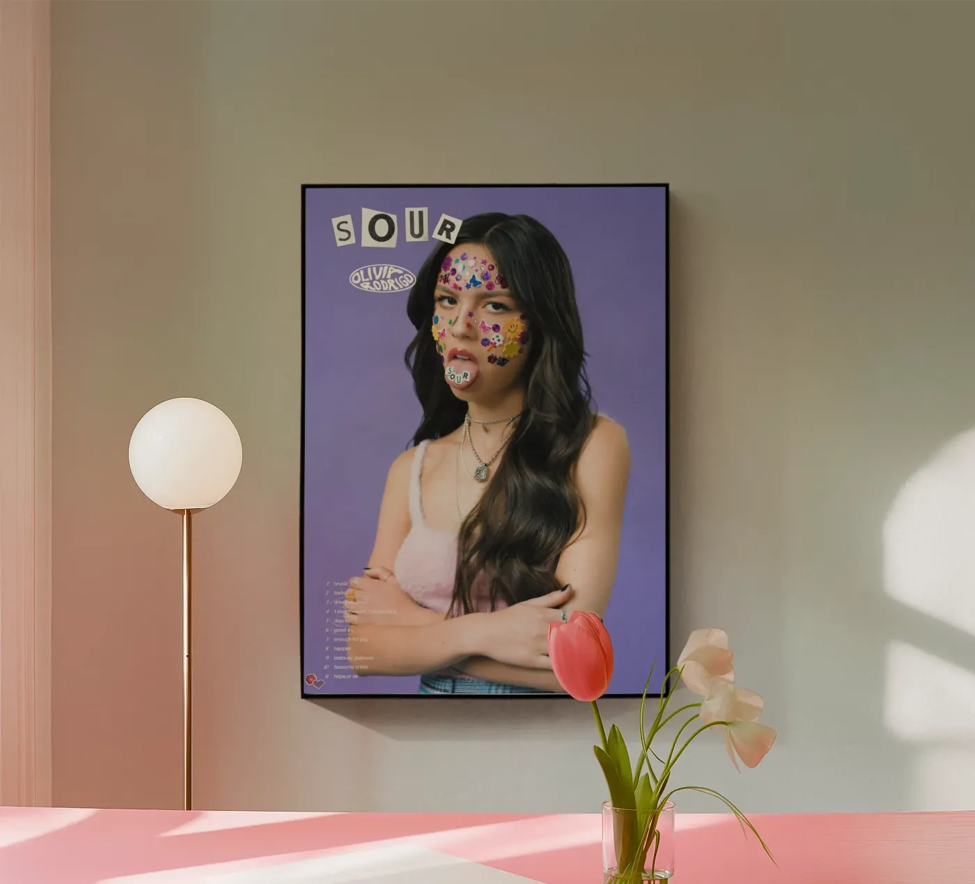 SOUR Aesthetic plexiglass da Attaboy Dsgn