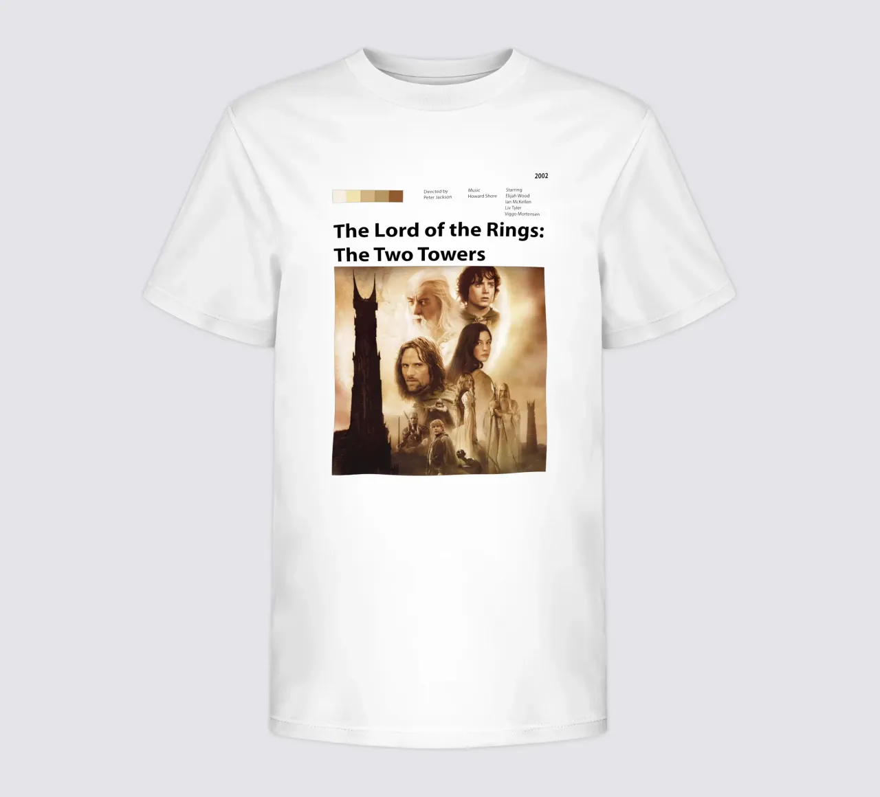 The Lord of the Rings: The Two Towers kids t-shirt by 🎞 The Movie Wall