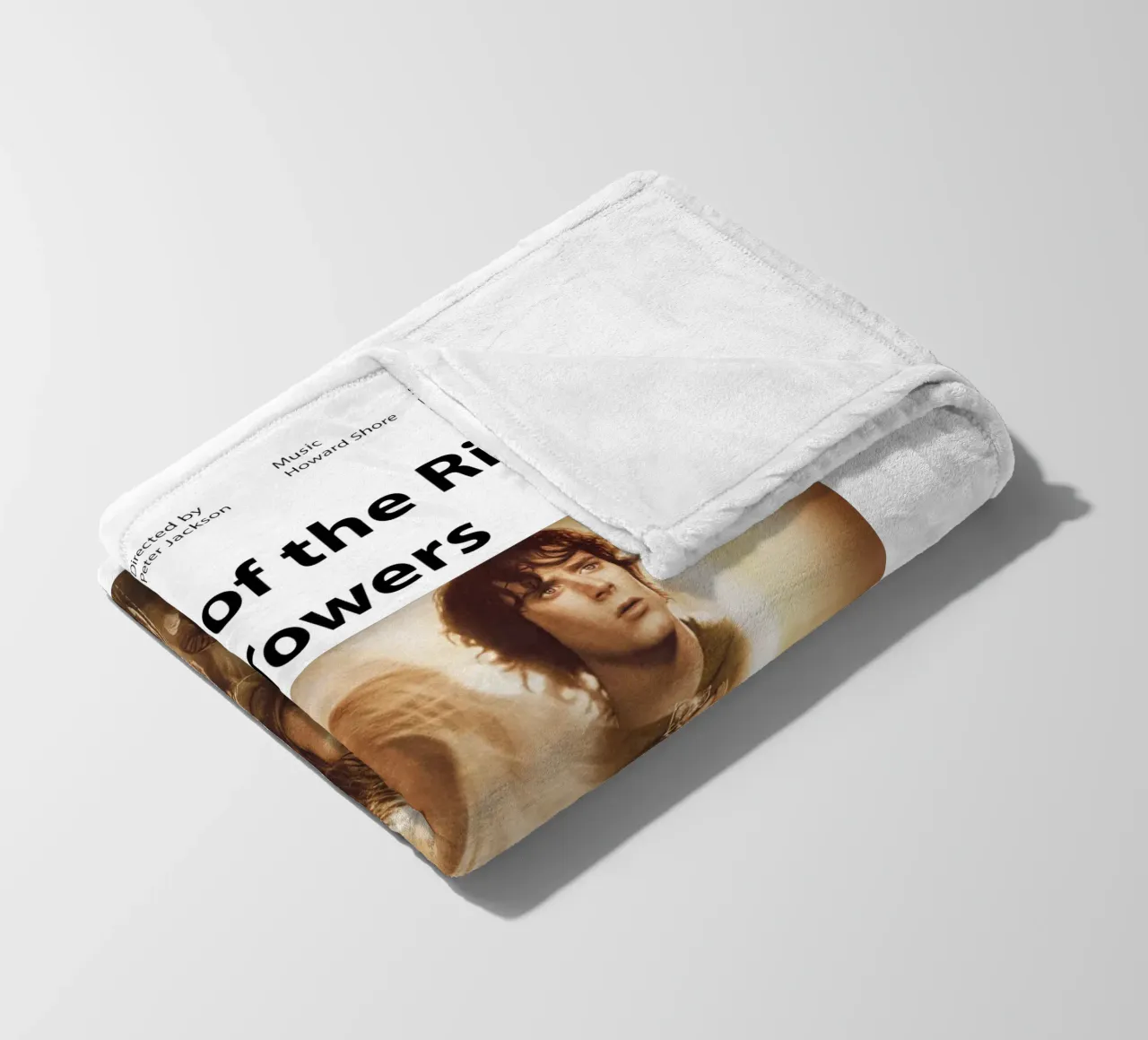 Il Signore degli Anelli: Le due torri coperta in pile da 🎞 The Movie Wall