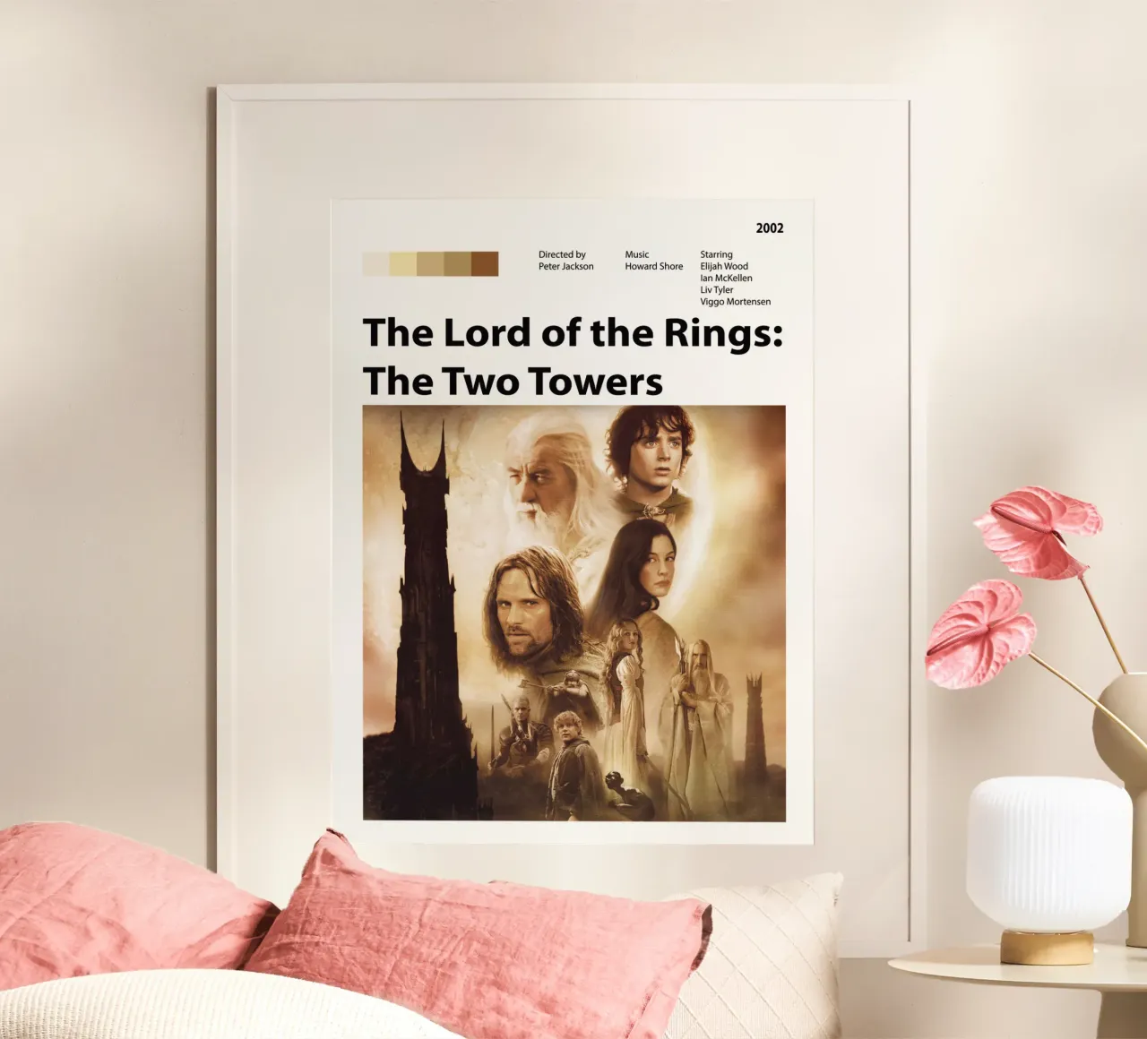 Il Signore degli Anelli: Le due torri carta hahnemühle da 🎞 The Movie Wall