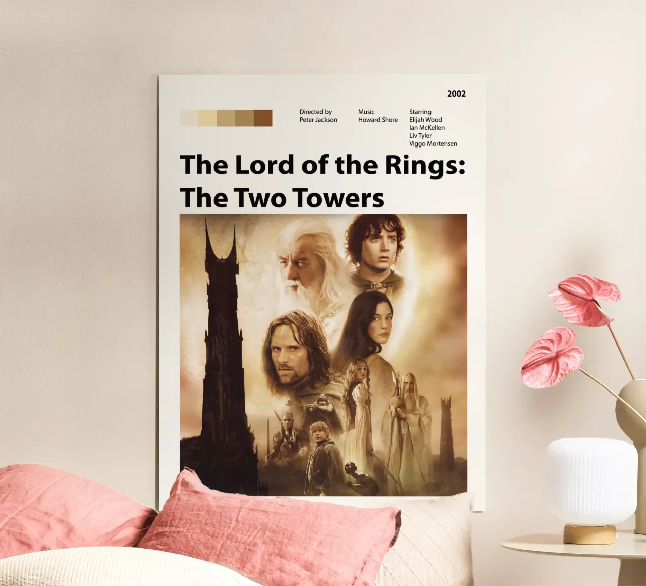 Il Signore degli Anelli: Le due torri carta hahnemühle da 🎞 The Movie Wall