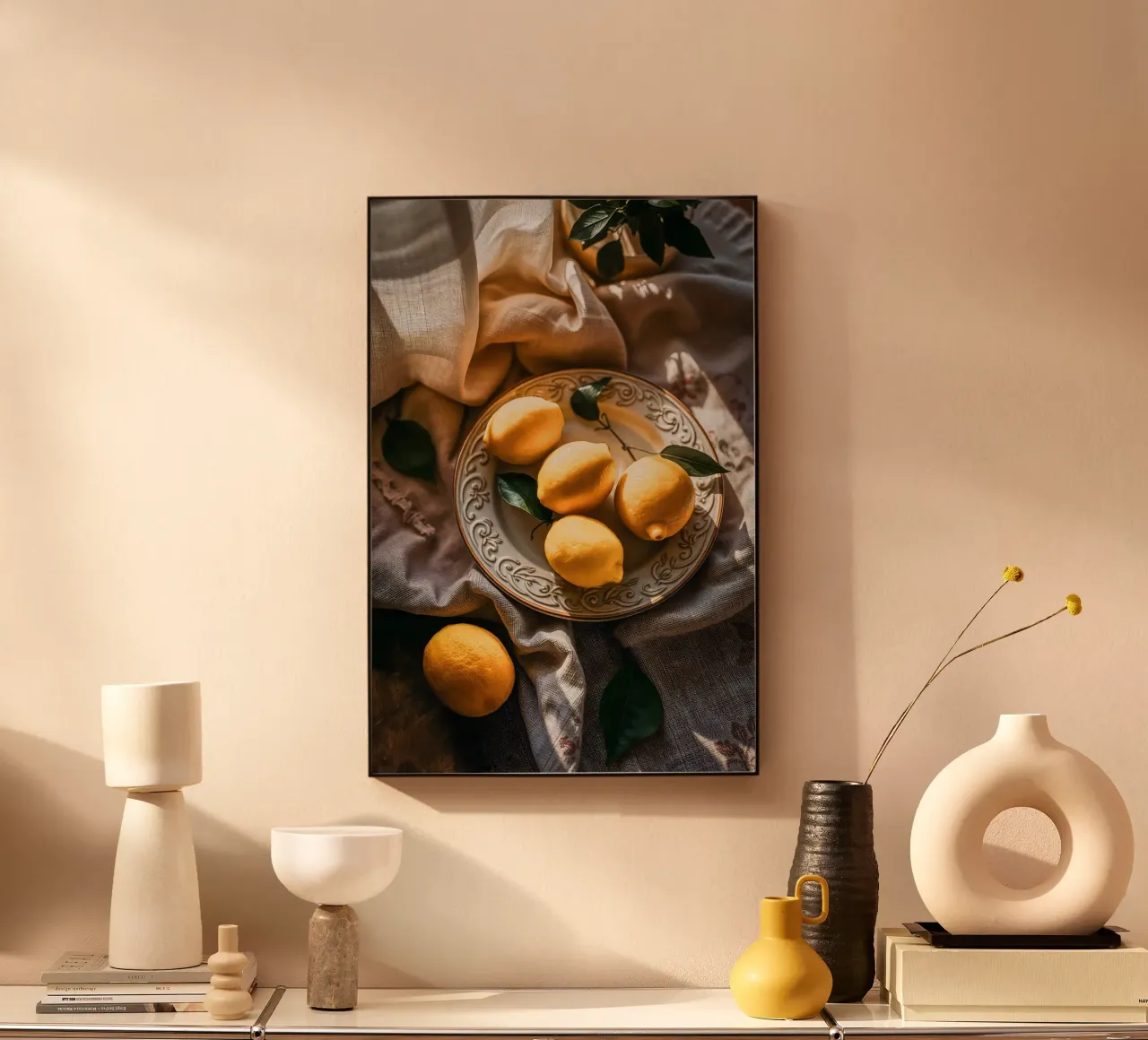 Lemons & Light alluminio dibond da BLICKPUNKT