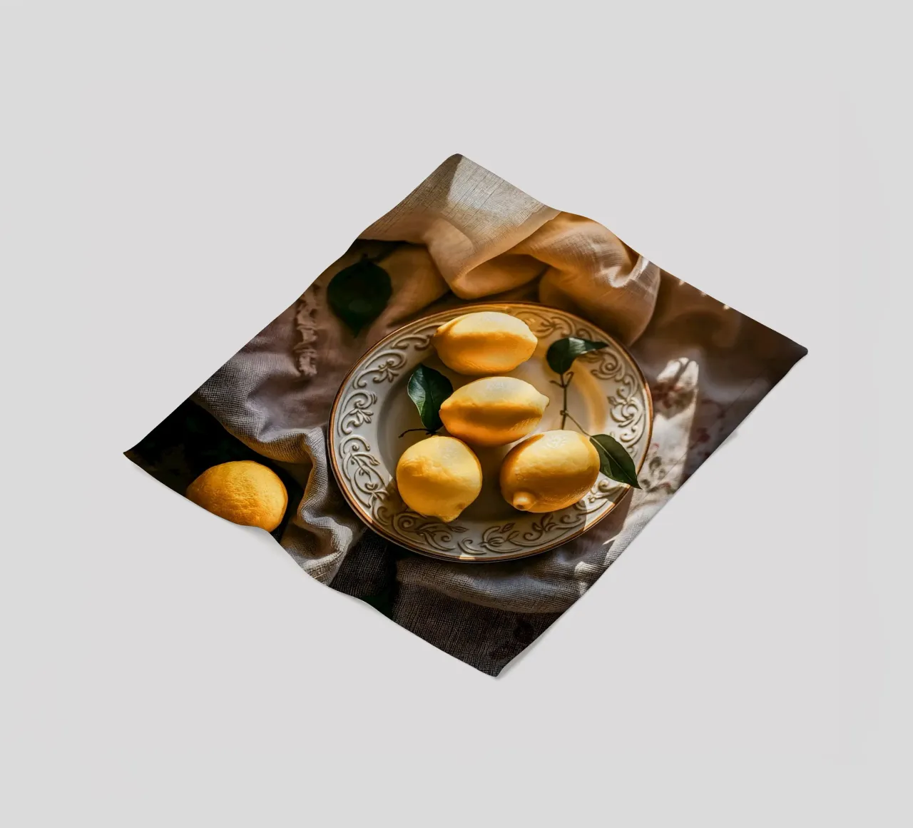 Lemons & Light coperta in pile da BLICKPUNKT
