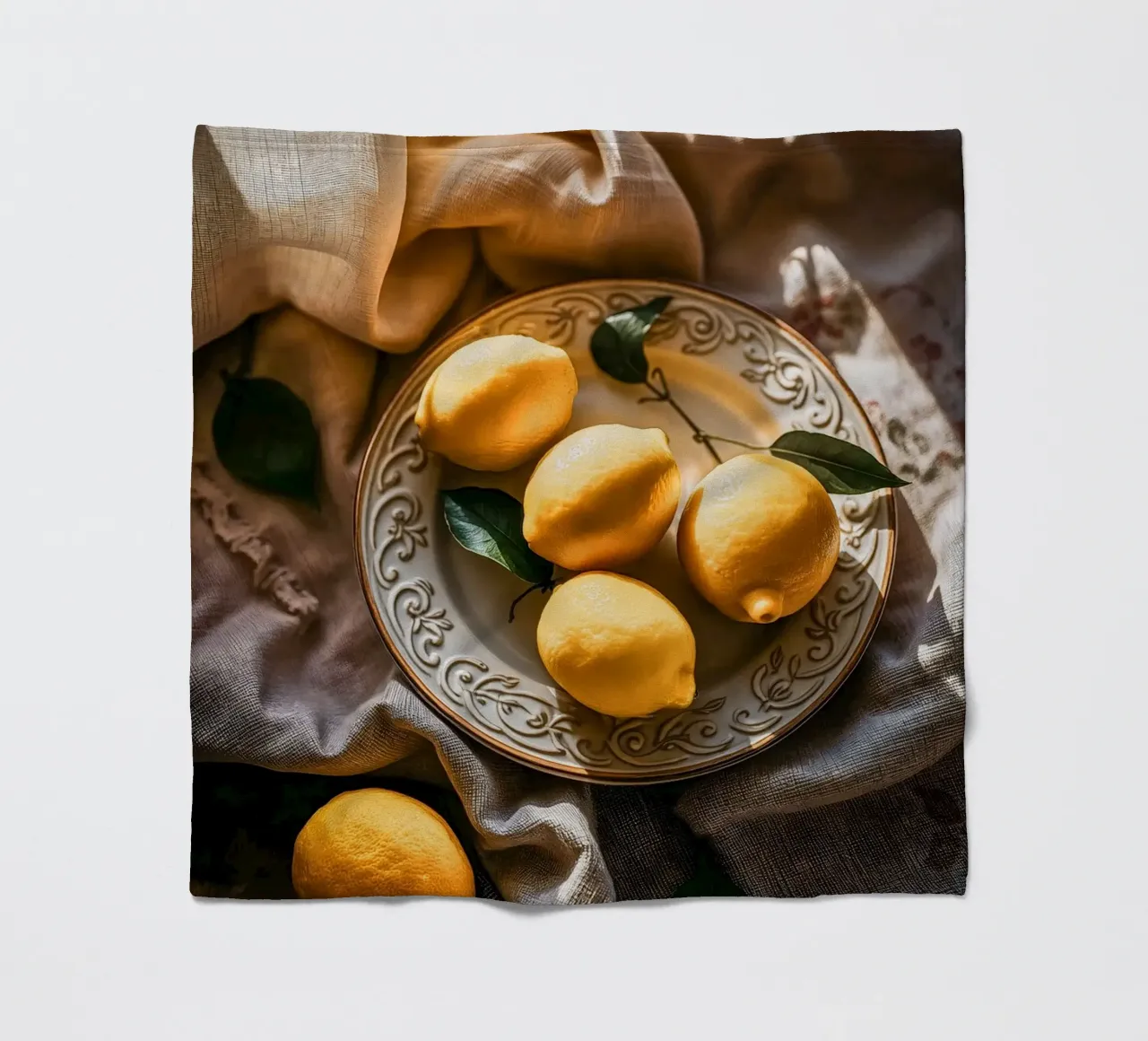 Lemons & Light coperta in pile da BLICKPUNKT