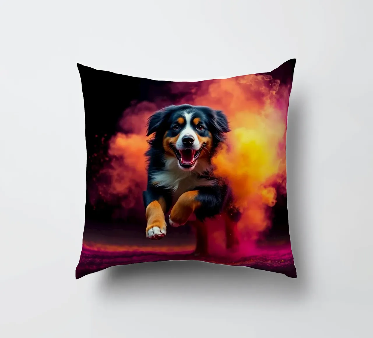 Le bouvier bernois coloré #32 coussin de Yumis.Beargang.and.Me