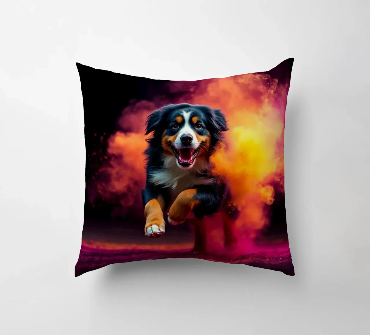 Le bouvier bernois coloré #32 coussin de Yumis.Beargang.and.Me