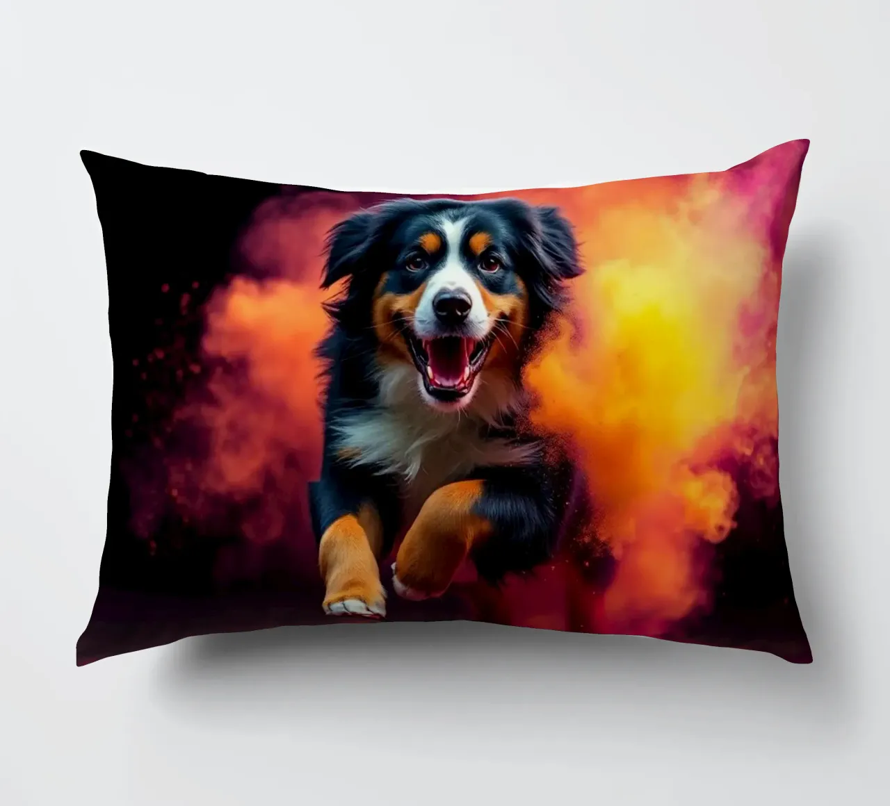 Le bouvier bernois coloré #32 coussin de Yumis.Beargang.and.Me