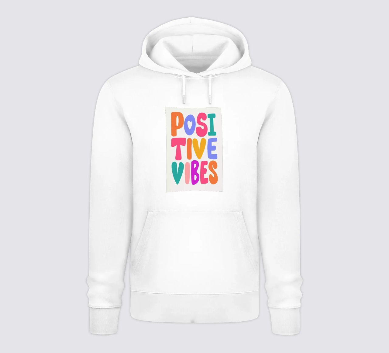 Positive Vibes felpa con cappuccio da Pure