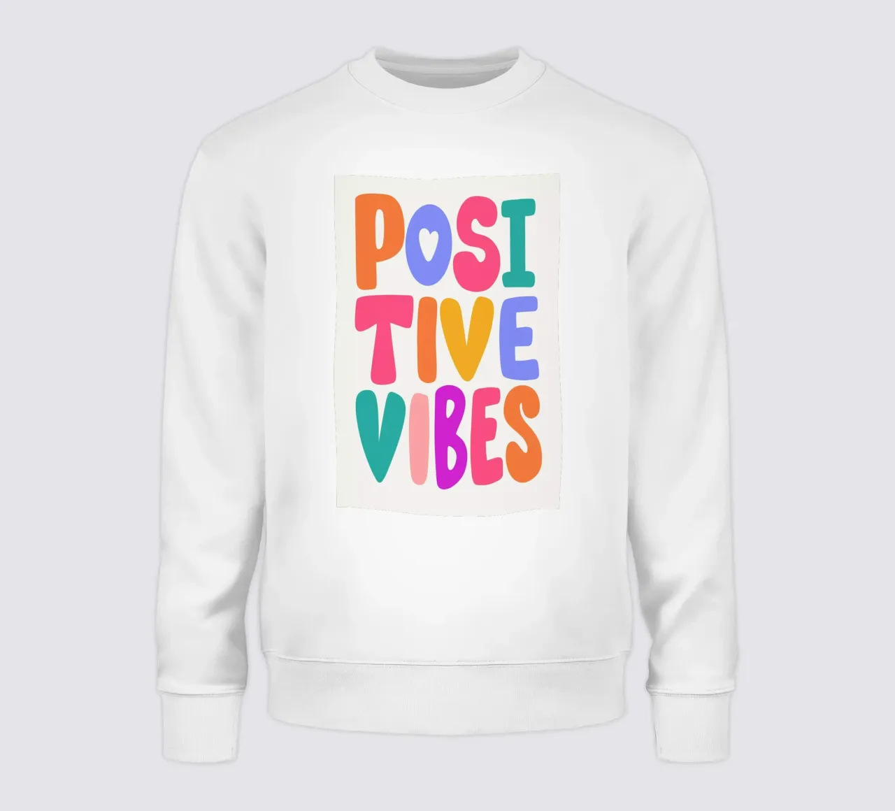 Positive Vibes sweatshirt van Pure