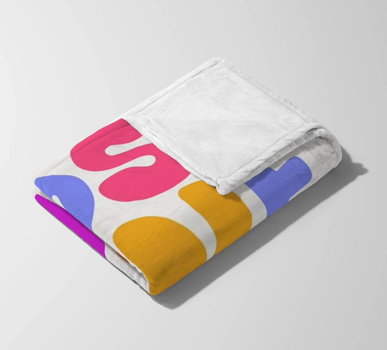 Positive Vibes coperta in pile da Pure