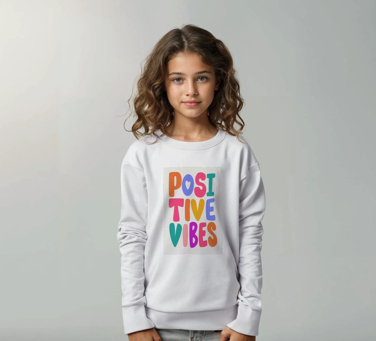 Positive Vibes felpa bambino da Pure