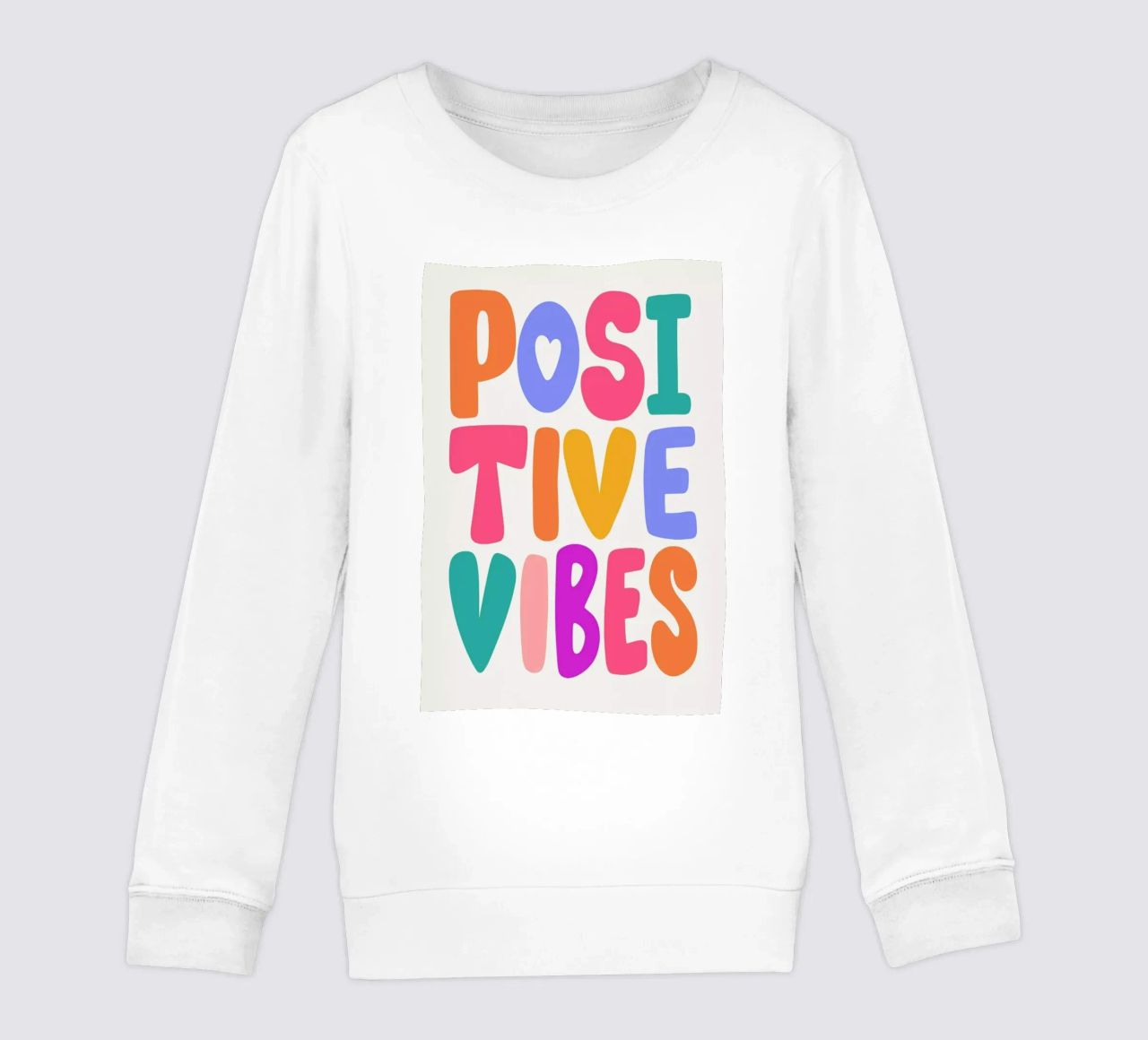 Positive Vibes felpa bambino da Pure