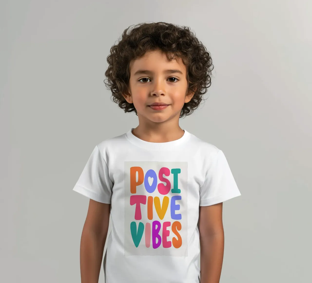 Positive Vibes kids t-shirt by Pure