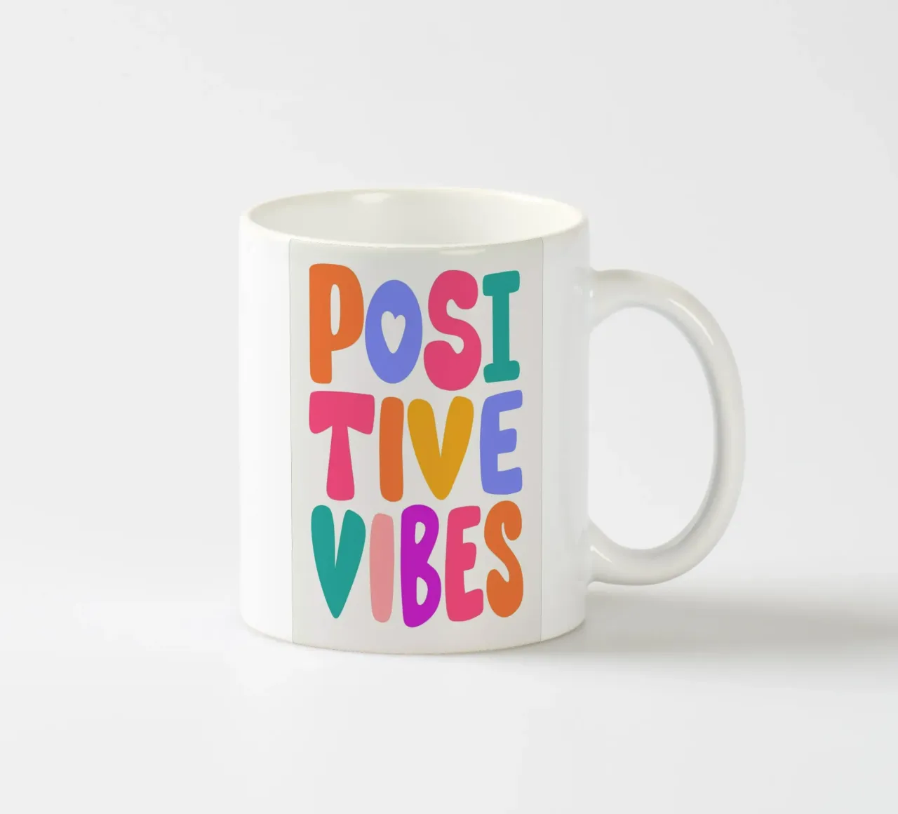Positive Vibes tazza in ceramica da Pure
