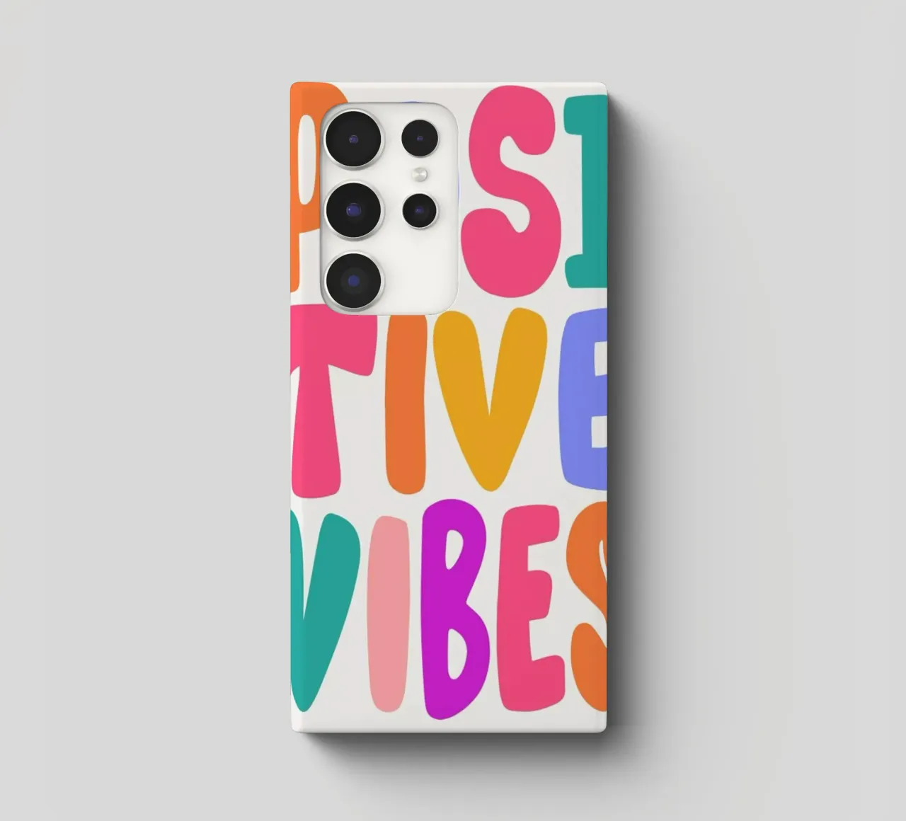 Positive Vibes samsung phone case by Pure