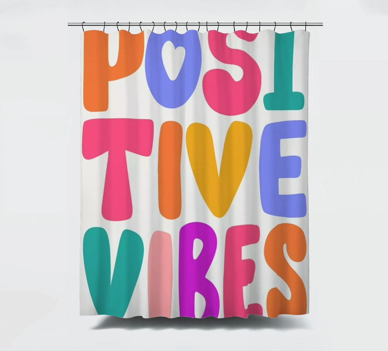 Positive Vibes Duschvorhang von Pure