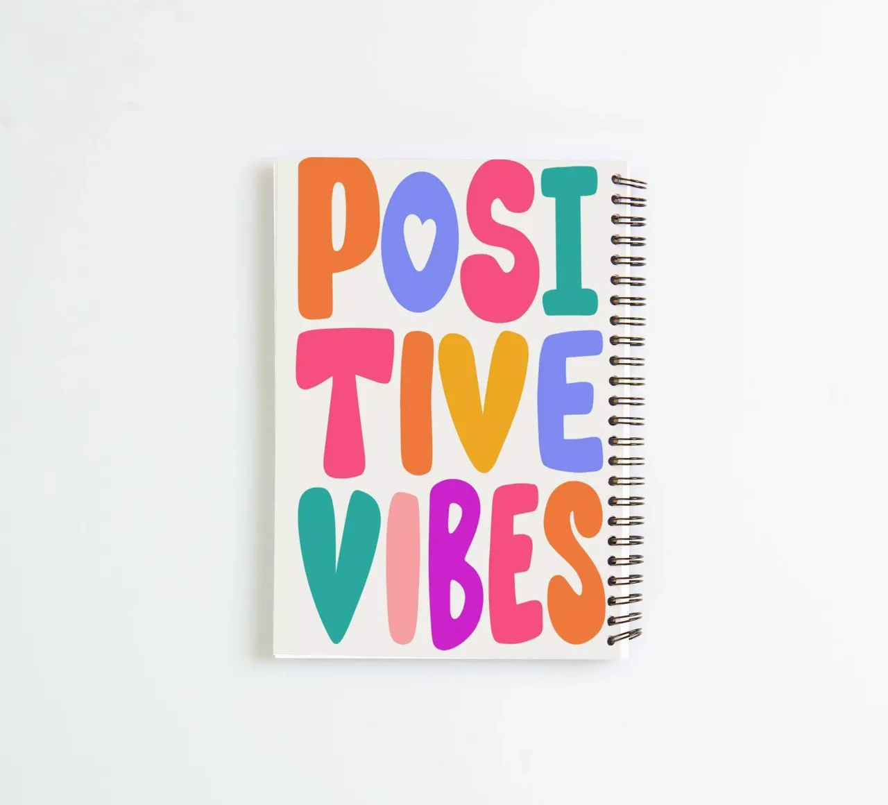 Positive Vibes diario ad anelli da Pure