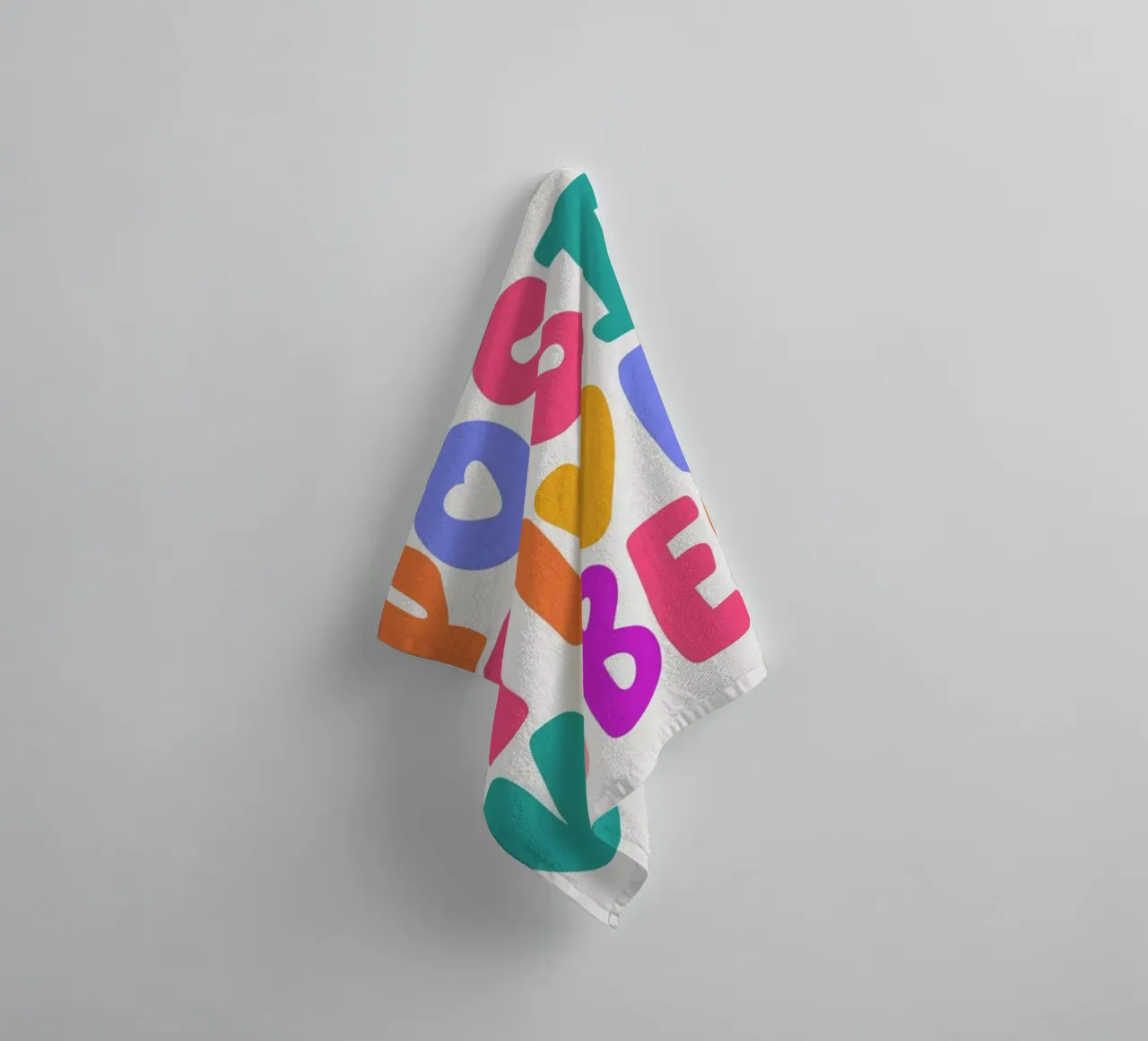 Positive Vibes Handtuch von Pure