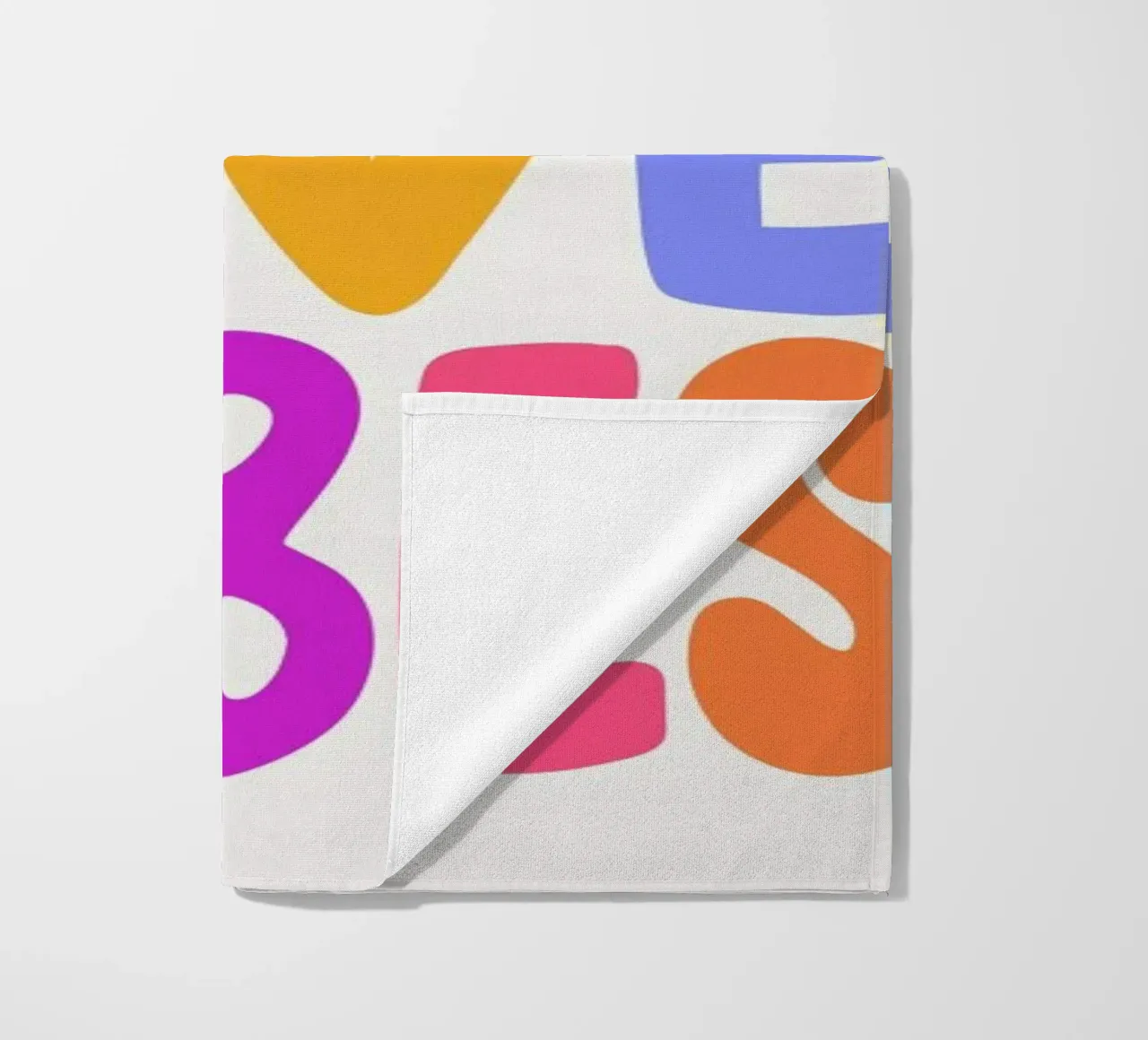 Positive Vibes beach towel by Pure