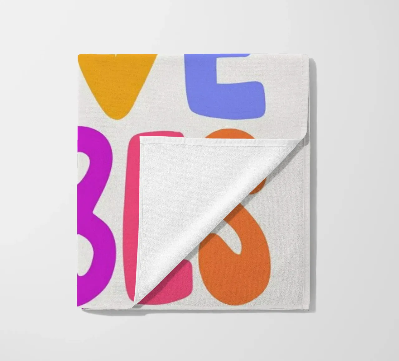 Positive Vibes beach towel by Pure