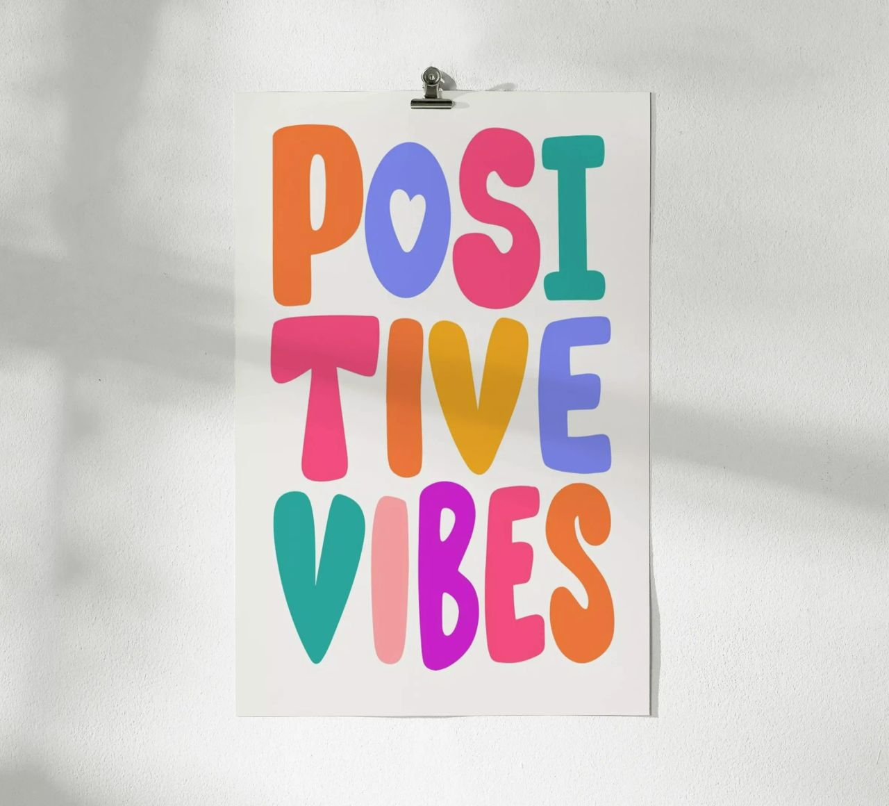 Positive Vibes poster by Pure