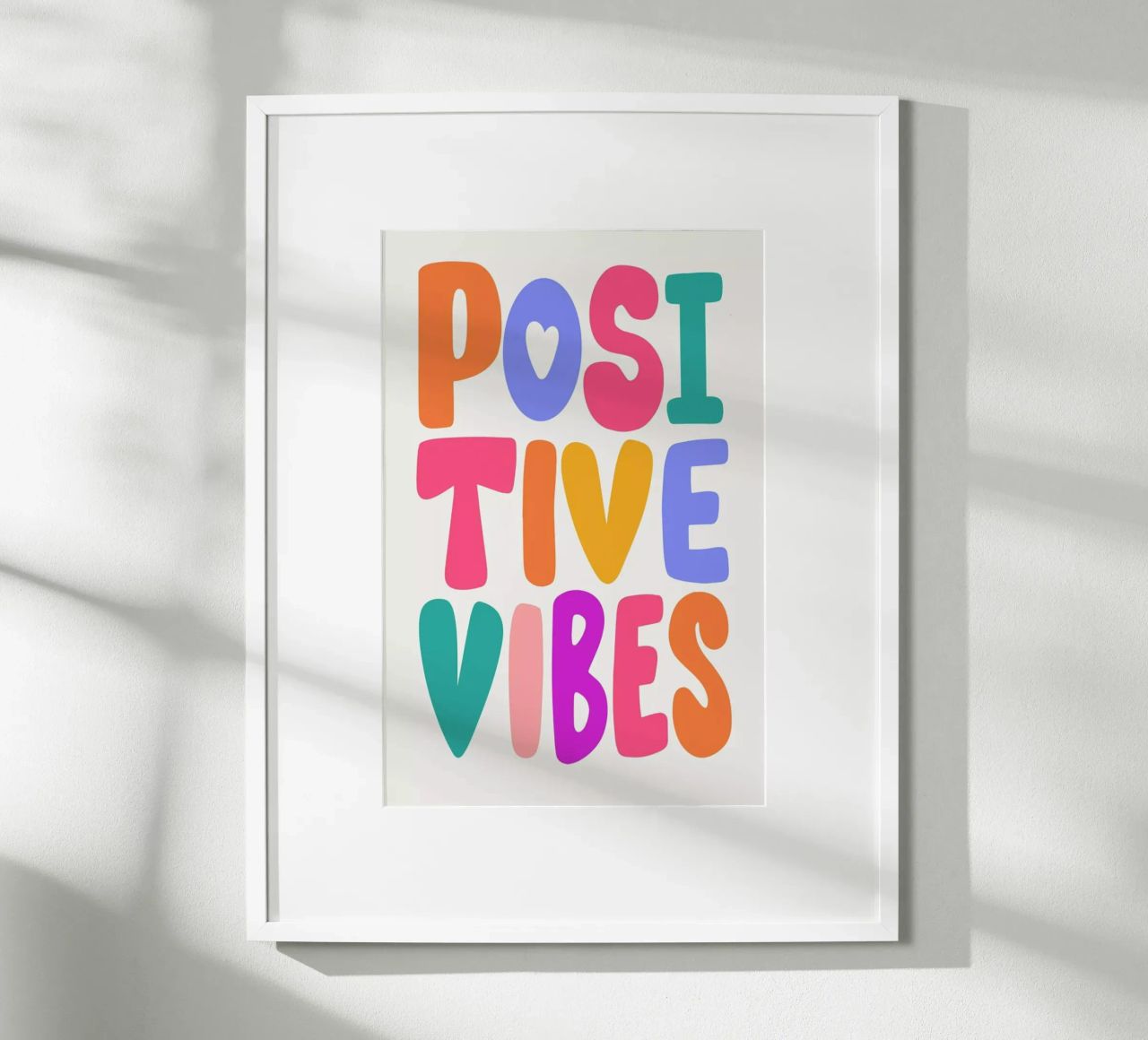 Positive Vibes poster by Pure