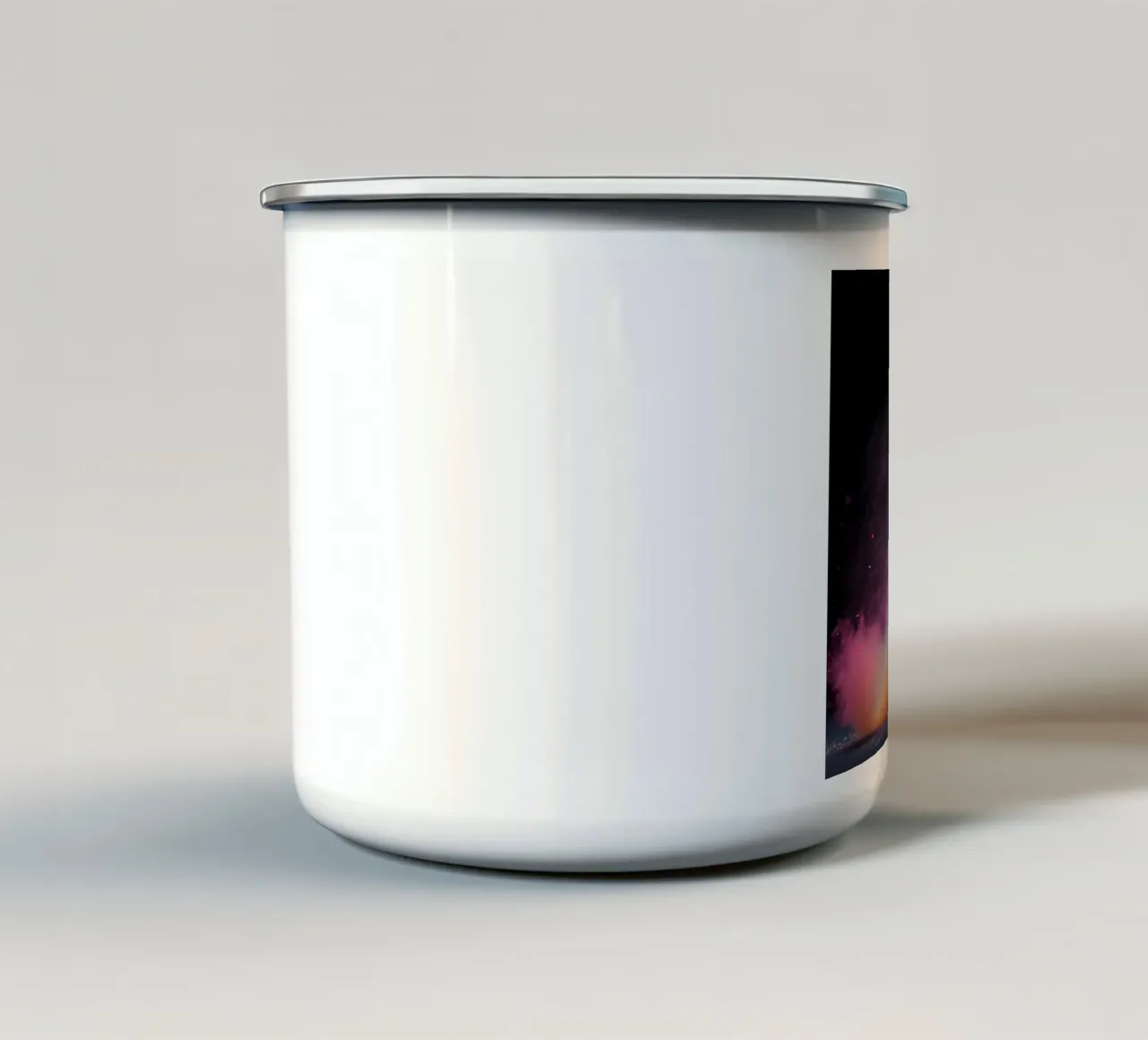 The colorful Bernese Mountain Dog #37 enamel mug by Yumis.Beargang.and.Me