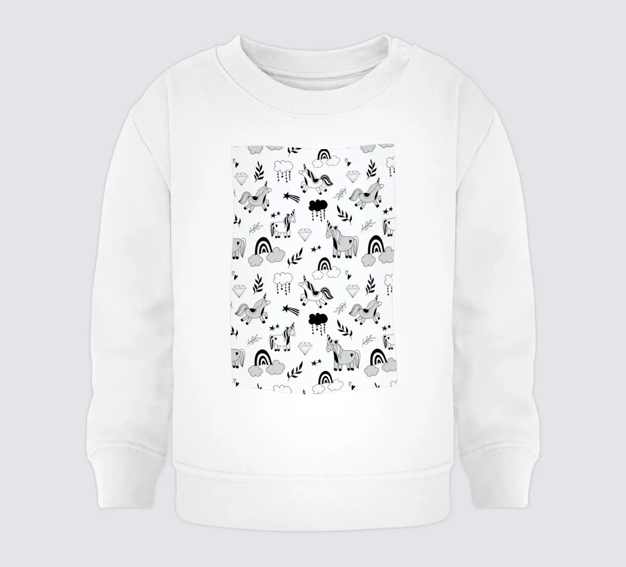 Funny Unicorn felpa neonato da Sabrina Ziegenhorn