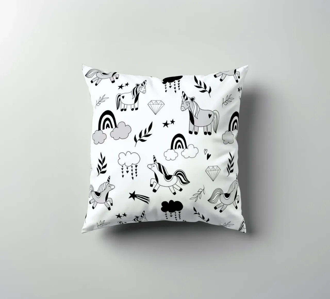 Funny Unicorn cuscino da Sabrina Ziegenhorn