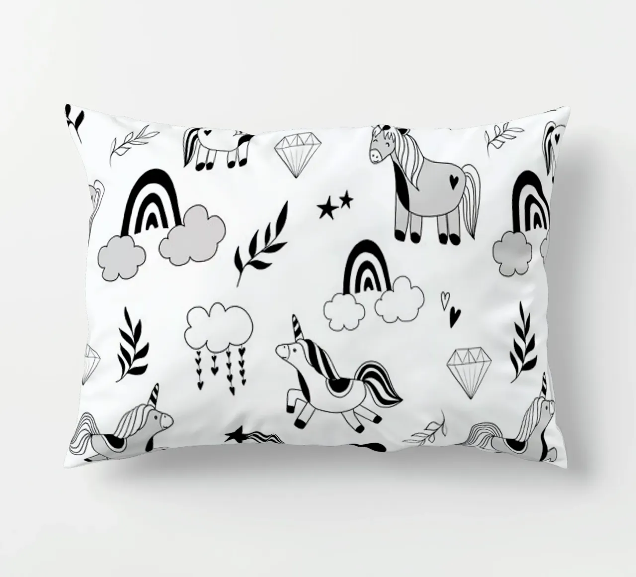Funny Unicorn cuscino da Sabrina Ziegenhorn