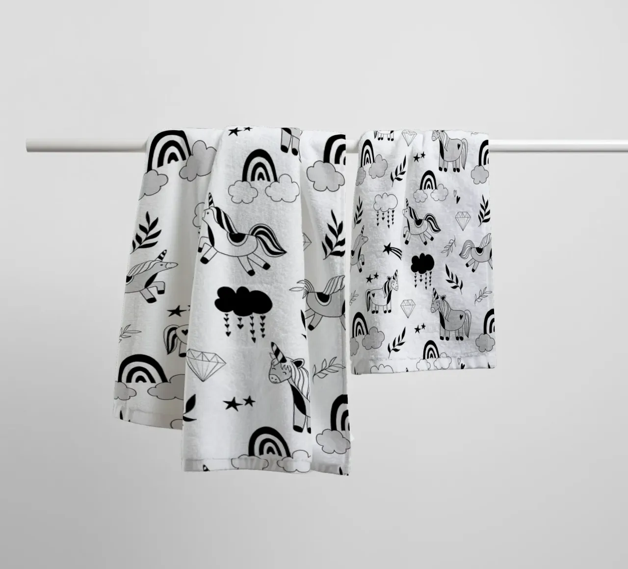 Funny Unicorn asciugamano da bagno da Sabrina Ziegenhorn