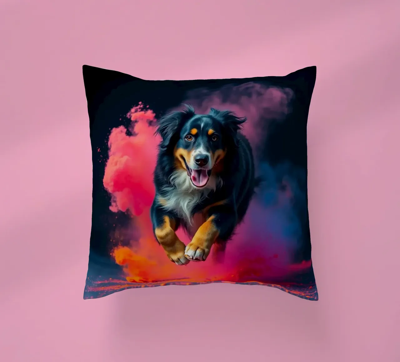 Le bouvier bernois coloré #38 coussin de Yumis.Beargang.and.Me